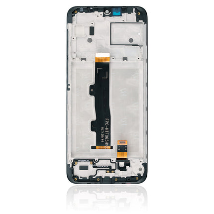 For Motorola E7 Power/XT2097 LCD Assembly With Frame Black(Refurbished)(SKU:1480499)