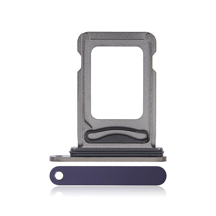 For iPhone 14 pro|Sim Card Holder/Dual Sim Card/14 pro max|Purple(Premiun OEM)