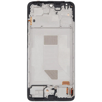 For Xiaomi Redmi Note 14 4G OLED assembly with Frame Black / Small Panel (Aftermarket Plus) (SKU:1564672)