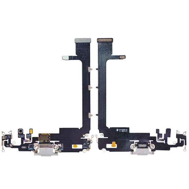 For iPhone 11 Pro Max | Charge Port Flex Cable without IC | White(Refurbished)