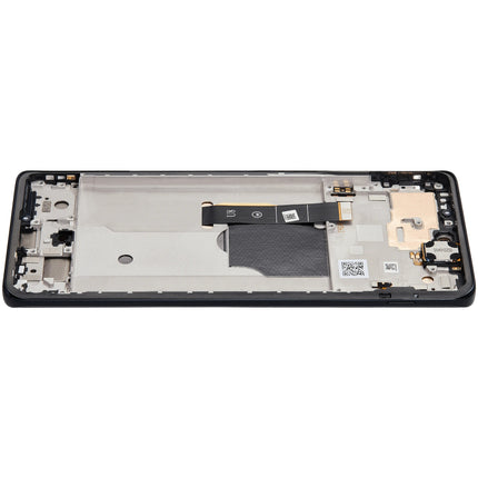 For Motorola Edge 2024 OLED assembly With Frame/XT2405 Black (SKU:1565314)