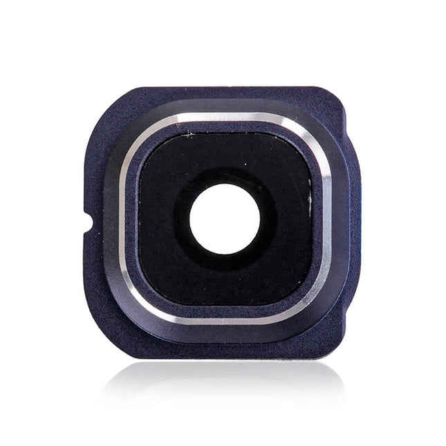 For Samsung Galaxy S6 Edge/G925F/Dark Blue | Camera Lens With Frame/Sticker | Black(Premium OEM)