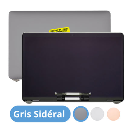 For MacBook Air 13-inch 2020 M1 A2337 / LCD with Front Cover / With Logo / space gray (Refurbished)(SKU:1562921)
