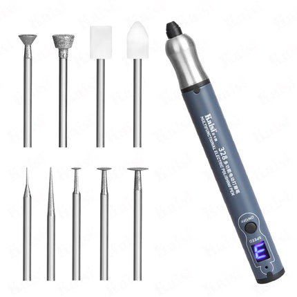 Kaisi 328 Multifunctional Electric Polishing Pen 15000 / Min Speed Screen Grinding Pen Rust Removal / Electric Drill / Cutting ***DE Warehouse***(SKU:1507385)