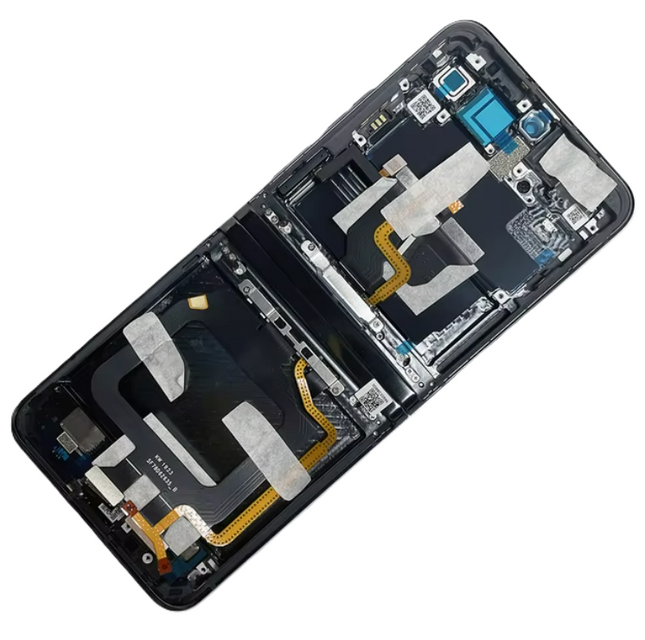 For Motorola Razr 40 Ultra LCD Assembly With Frame | Black (Premium OEM)