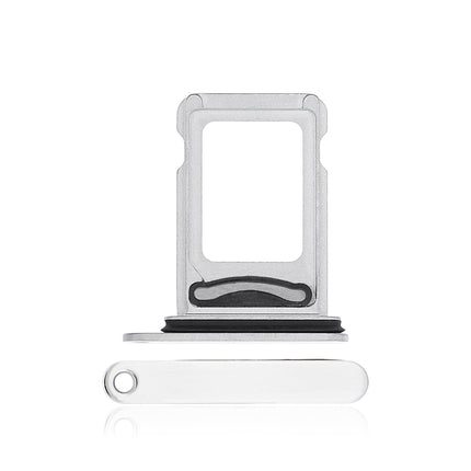 For iPhone 13 pro/13 Pro max | Sim Card Tray/Dual Sim Card | Silver(Premium OEM)