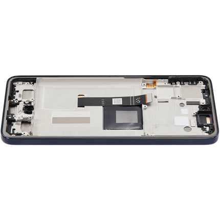 For Motorola Edge 50 Neo OLED assembly With Frame Black Refurbished (SKU:1563104)