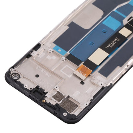 For OPPO Reno8 LCD Assembly With Frame/5G Black ( Aftermarket Plus )(SKU:1506206)