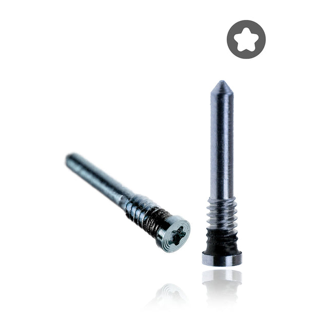 For iPhone 12 Pro | Charger Connector Screw/2pcs | Blue(Premium OEM)