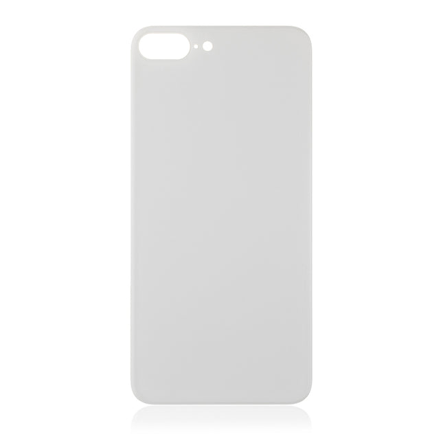 For iPhone 8 Plus | Lens for back cover/Big Camera Hole/No Logo | White(Aftermarket Plus)
