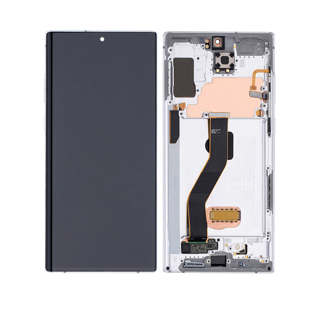 For Samsung Galaxy Note 10+/N975 | LCD Assembly With Frame | White(Refurbished)
