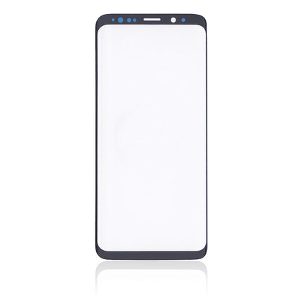 For Samsung Galaxy S9 / G960 front glass lens With OCA Black (Aftermarket Plus)***DE Warehouse***(SKU:1507065)