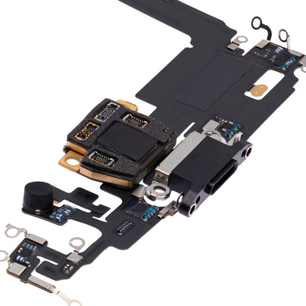 For iPhone 11 Pro Max Charge Port Flex Cable/With IC Black (Refurbished)***DE Warehouse***(SKU:1530806)