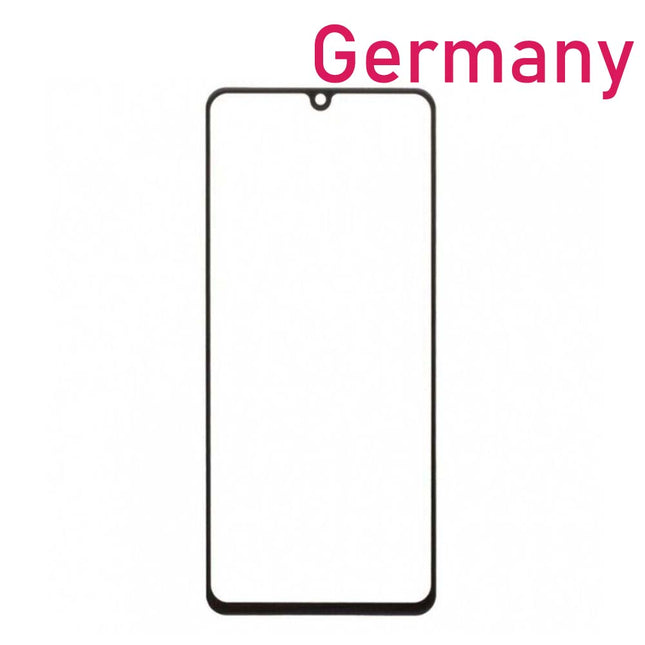 For Samsung Galaxy A41 / A415F front glass lens With OCA | Black (Aftermarket Plus)***DE Warehouse***