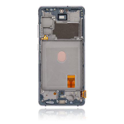 For Samsung Galaxy S20 FE/S20 FE 5G/Dark Blue OLED assembly With Frame Dark Blue(Refurbished)(SKU:1476879)