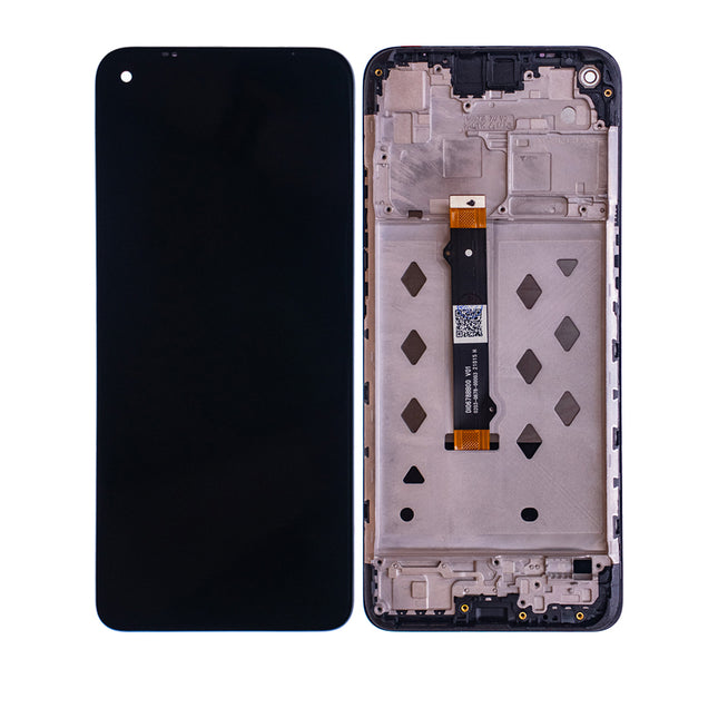 For Motorola G9 Power/XT2091 | LCD Assembly With Frame | Black(Refurbished)