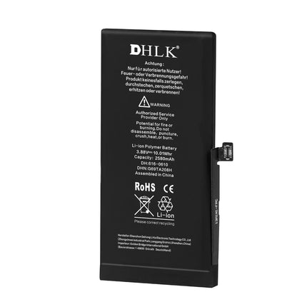 DHLK for iPhone 13 mini | Battery with sticker High Capacity 2580 mAh ***DE warehouse***