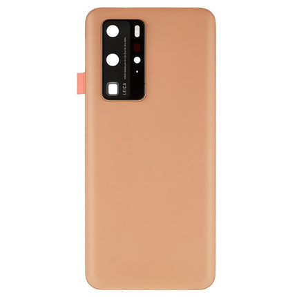 For Huawei P40 Pro Back Cover With Camera Cover Gold(Aftermarket Plus)(SKU:1480802)