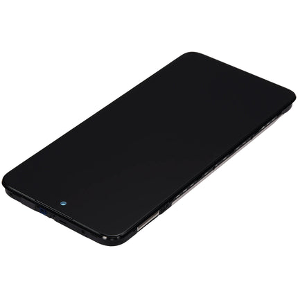 For Motorola G55 5G LCD assembly With Frame Black Refurbished (SKU:1563102)