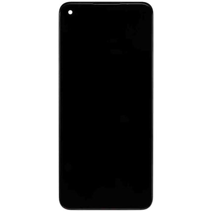 For OPPO A76 LCD Assembly With Frame Black(Refurbished)(SKU:1528419)