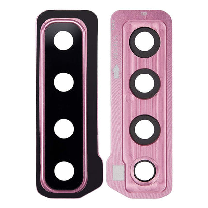 For Samsung Galaxy A9 2018/A920 Camera Lens With Frame/Sticker Pink(Premium OEM)(SKU:1359199)