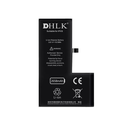 DHLK for iPhone XS Battery with sticker Standard Capacity 2658mAh ***DE warehouse***(SKU:1554421)