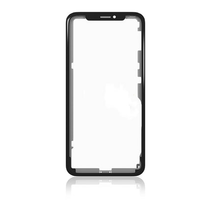 For iPhone XR Front Glass/Lens With Frame/OCA Black(Aftermarket Plus)(SKU:1175803)