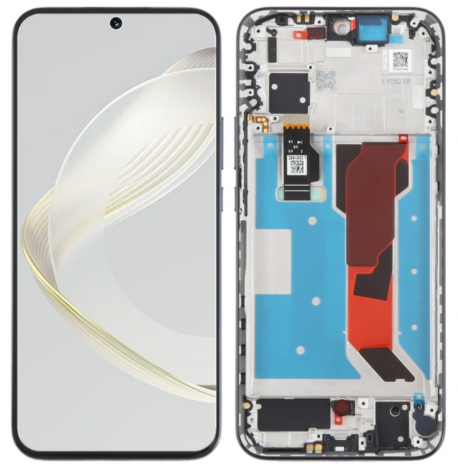 For Huawei Nova 11 LCD Assembly With Frame | Black (Premium OEM)
