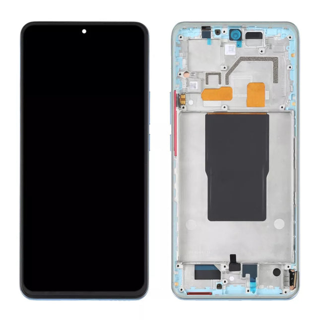 For Xiaomi Mi 12T / Mi 12T Pro | LCD Assembly With Frame | Blue (Premium OEM)