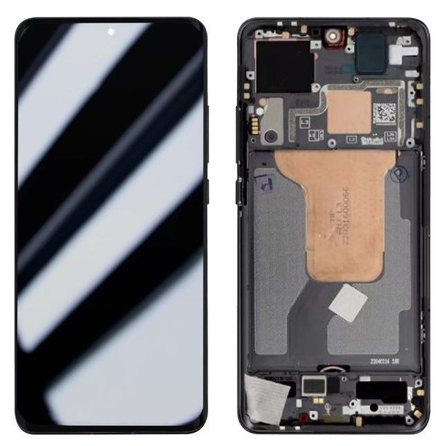 For Xiaomi Mi 12 LCD Assembly With Frame/Mi 12X/Mi 12S | Black(Premium OEM)