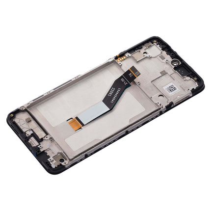 For Xiaomi Poco M4 5G LCD Assembly With Frame/Redmi Note 11E /Redmi 10 5G Black(Refurbished)(SKU:1504612)