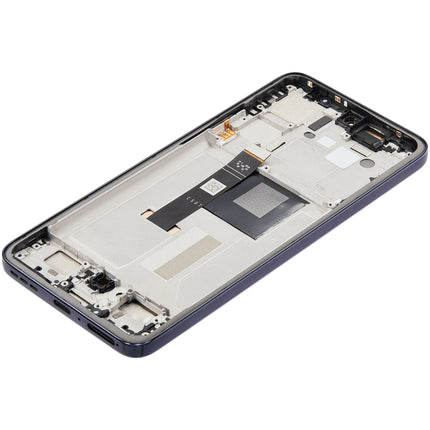 For Motorola Edge 50 Neo OLED assembly With Frame Black Refurbished (SKU:1563104)