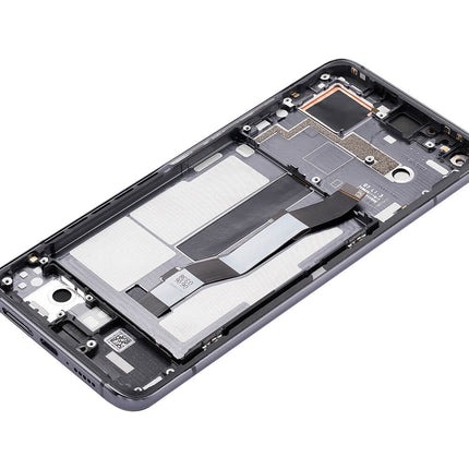 For Xiaomi Mi 11T 5G OLED assembly with Frame Black(Premium OEM)(SKU:1483845)