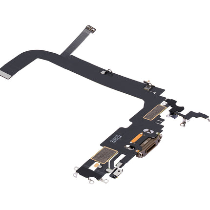 For iPhone 13 pro max Charge Port Flex Cabe Gold(Premium OEM)(SKU:1478620)