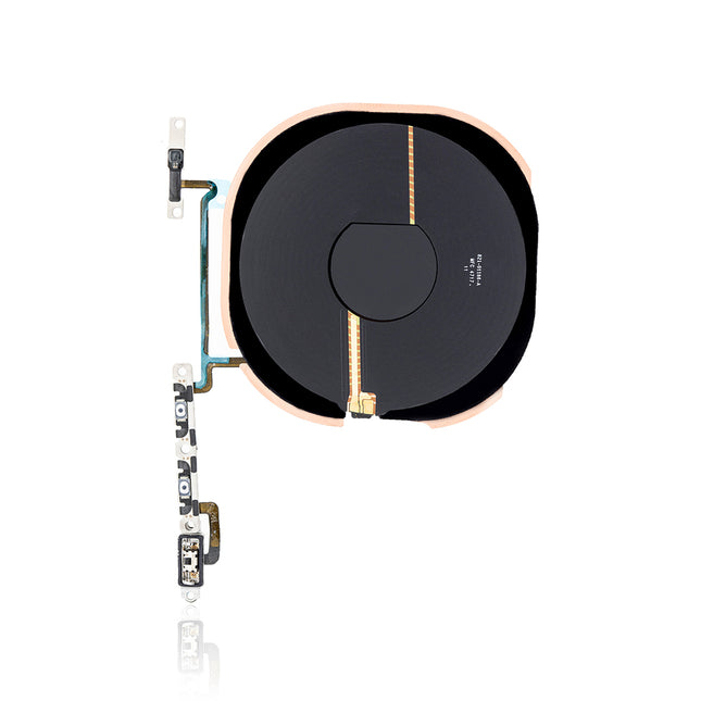 For iPhone X | Wireless charging coil with volume flex cable | (Refurbished)