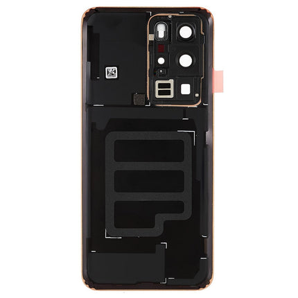 For Huawei P40 Pro Back Cover With Camera Cover Gold(Aftermarket Plus)(SKU:1480802)