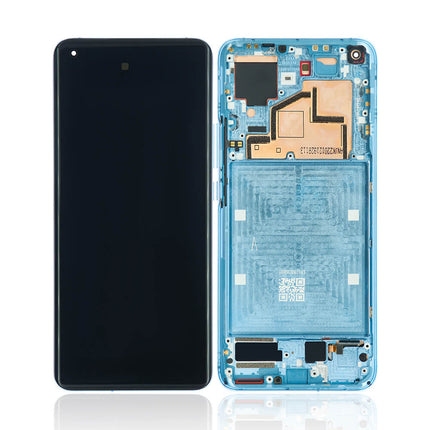 For xiaomi 11 | LCD Assembly With Frame | Blue(Refurbished)