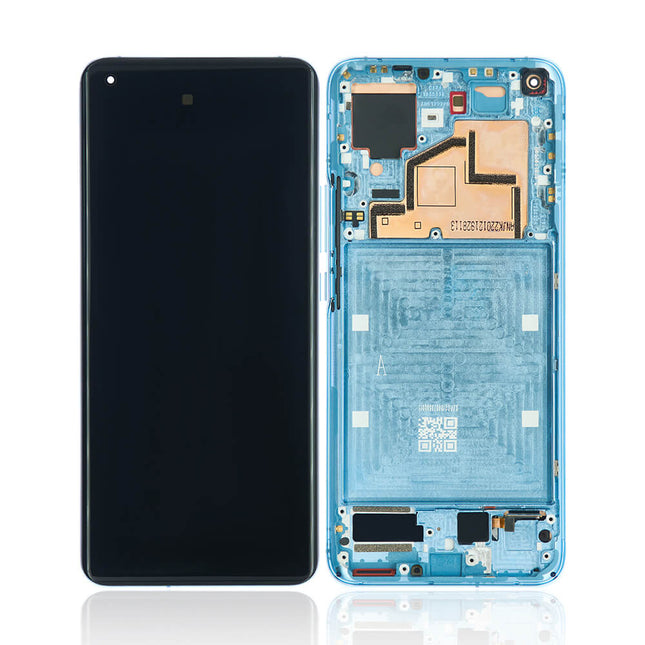 For xiaomi 11 | LCD Assembly With Frame | Blue(Refurbished)