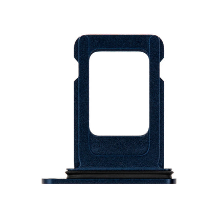 For iPhone 12 Sim Card Tray/Dual Sim Card Blue(Premium OEM)(SKU:1358973)