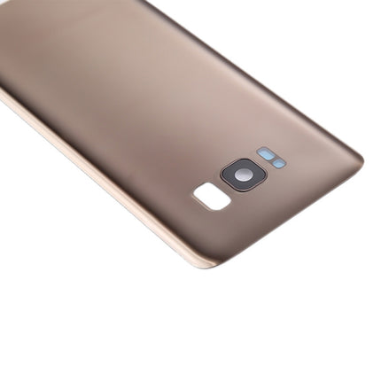 For Samsung Galaxy S8/G950 Back Cover With Camera Cover(No Logo) Gold(Aftermarket Plus)(SKU:1087200)