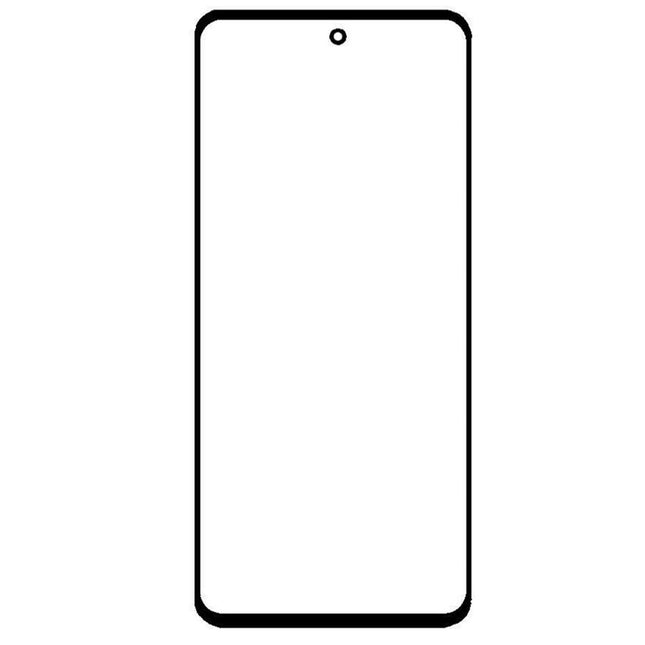 For xiaomi Poco F3 | Front Glass/Lens With OCA | Black(Aftermarket Plus)