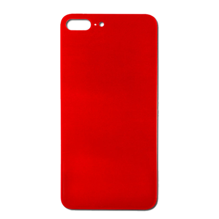 For iPhone 8 Plus | Lens for back cover/Big Camera Hole/No Logo | Red(Aftermarket Plus)