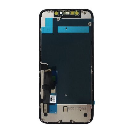 For iPhone 11  |  LCD Assembly with LCD Back Plate  |  Black ( Refurbished ) 