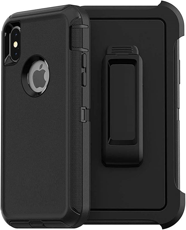 For iPhone X/XS no logo phone case|Black