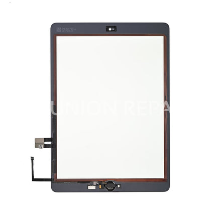 For iPad 6/Air 2018|Touch with home button/camera bracket/adhesive White (Aftermarket Plus)(SKU:1058483)