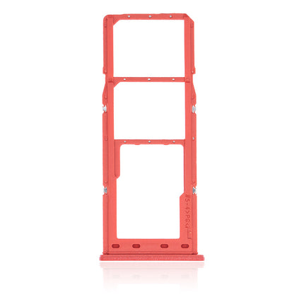 For Samsung Galaxy A12/A125 Sim Card Tray/Dual Sim Card Red(Premium OEM)(SKU:1474820)