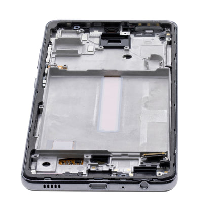 For Samsung Galaxy A52s 5G/A528 A525 / A526 4G / 5G OLED assembly With frame / black  (Refurbished)(SKU:1482273)