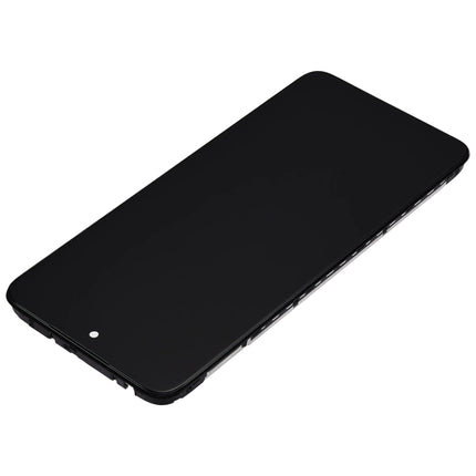 For Motorola Moto G15 LCD assembly with frame Black (Refurbished) (SKU:1564067)