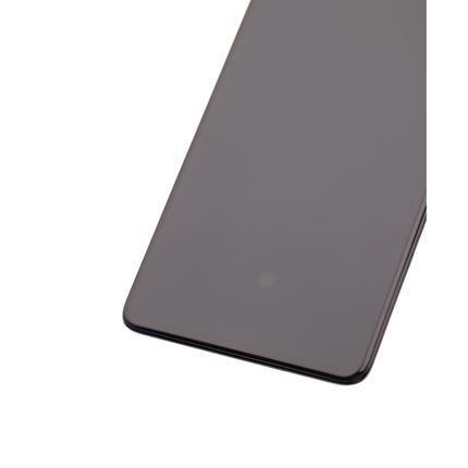 For Samsung Galaxy A71/A715 4G / OLED assembly With frame / black  (Refurbished)(SKU:1479502)