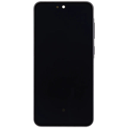 For Samsung Galaxy A36 5G OLED assembly with Frame Black (Aftermarket Plus) (SKU:1564479)